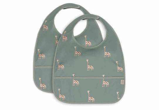 Jollein Lätzchen wasserdicht  2er Pack Jungle Jambo