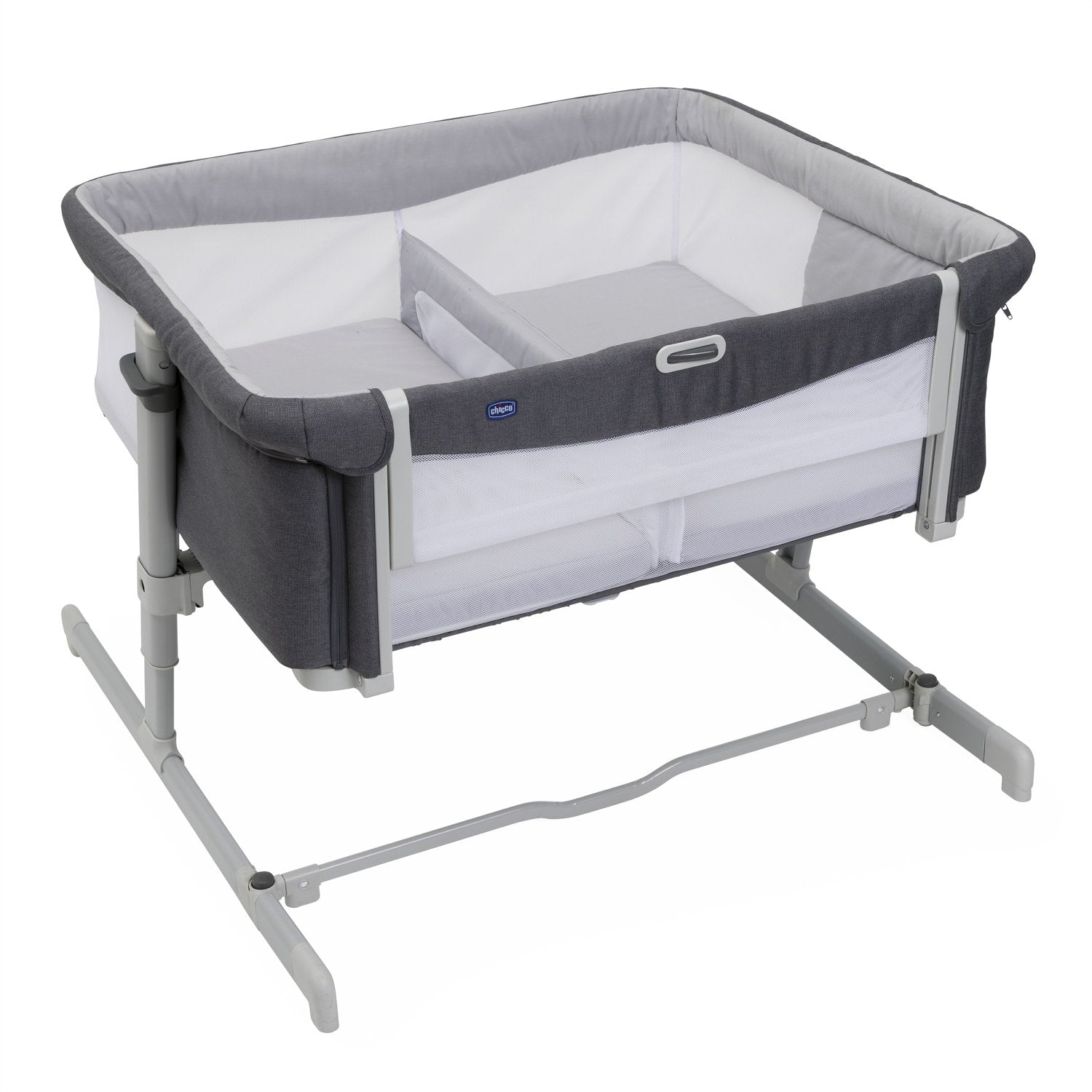 Chicco Beistellbettchen Next2Me Twins - Magnet Grey