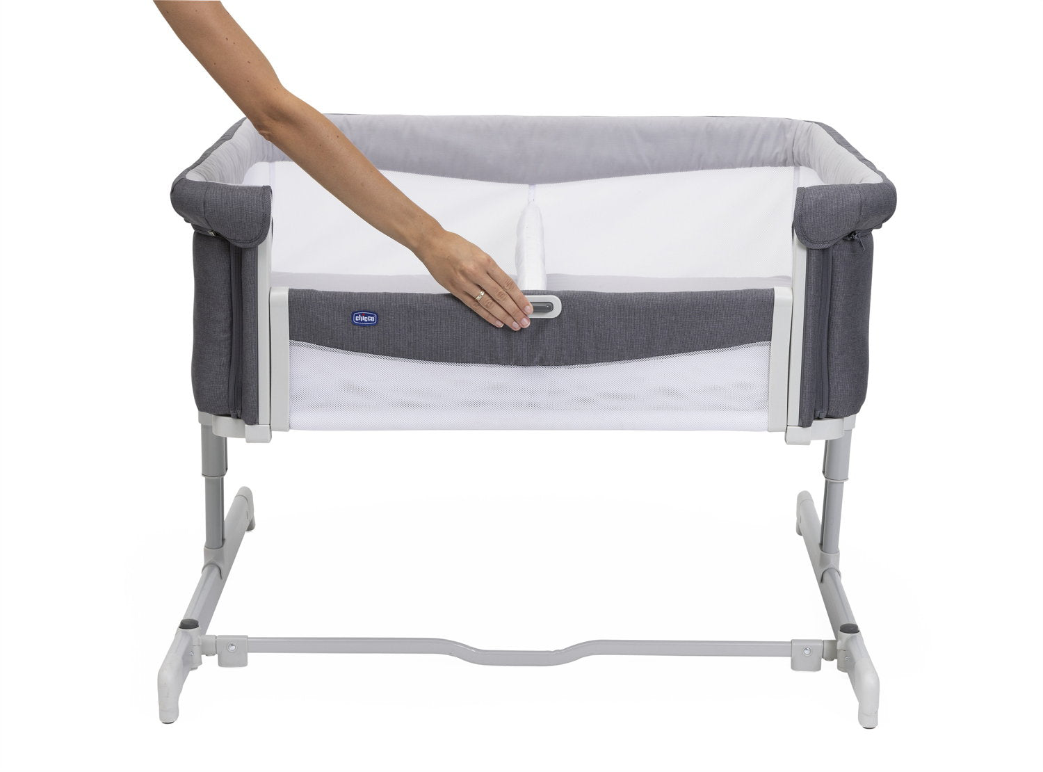 Chicco Beistellbettchen Next2Me Twins - Magnet Grey