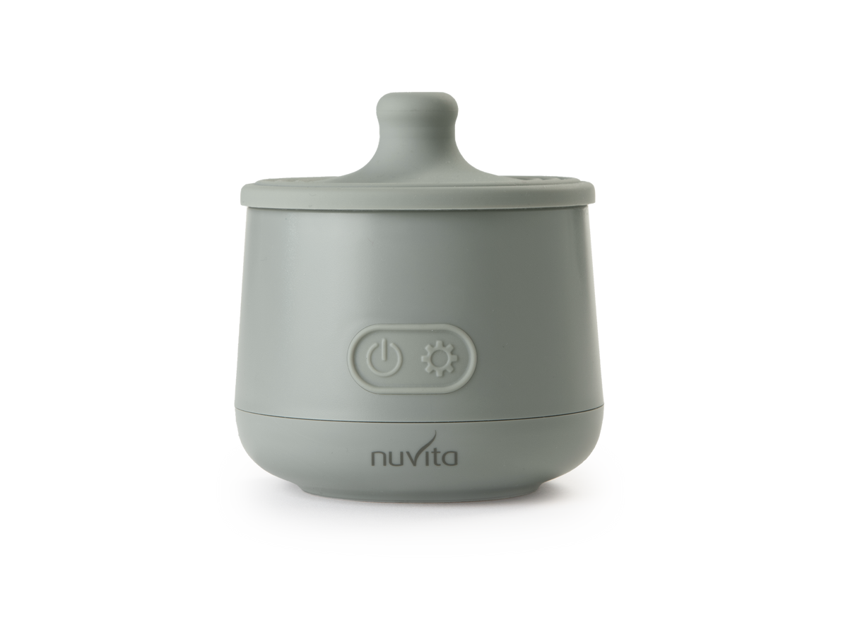 Nuvita aufladbarer Flaschenwärmer für unterwegs inkl. 7 Adapter