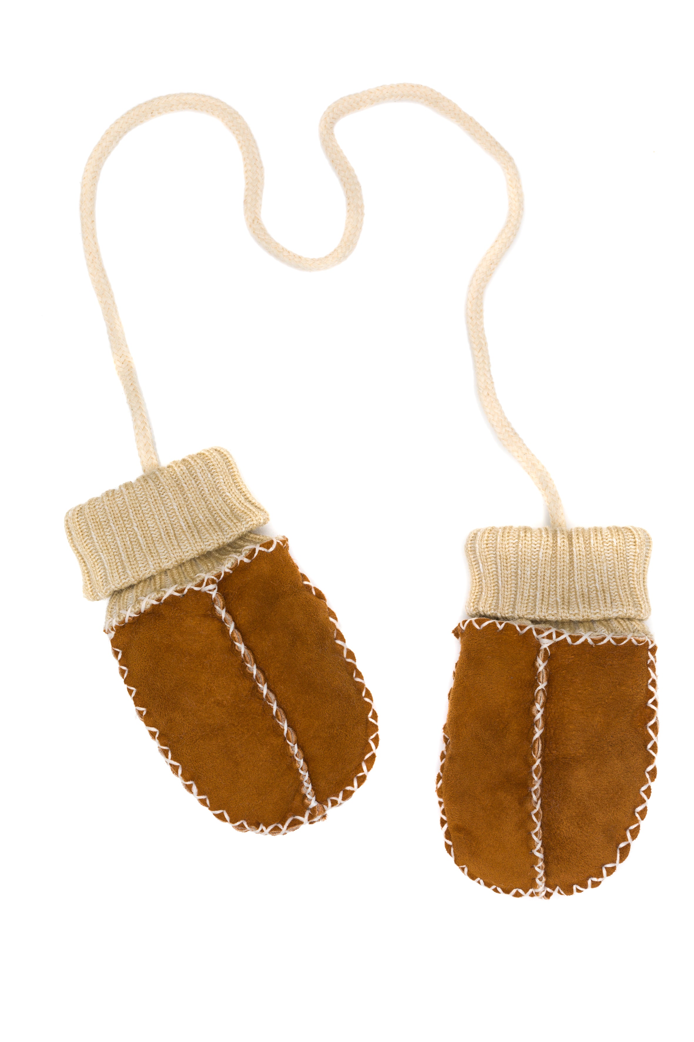 Baby Lammfell Fäustlinge