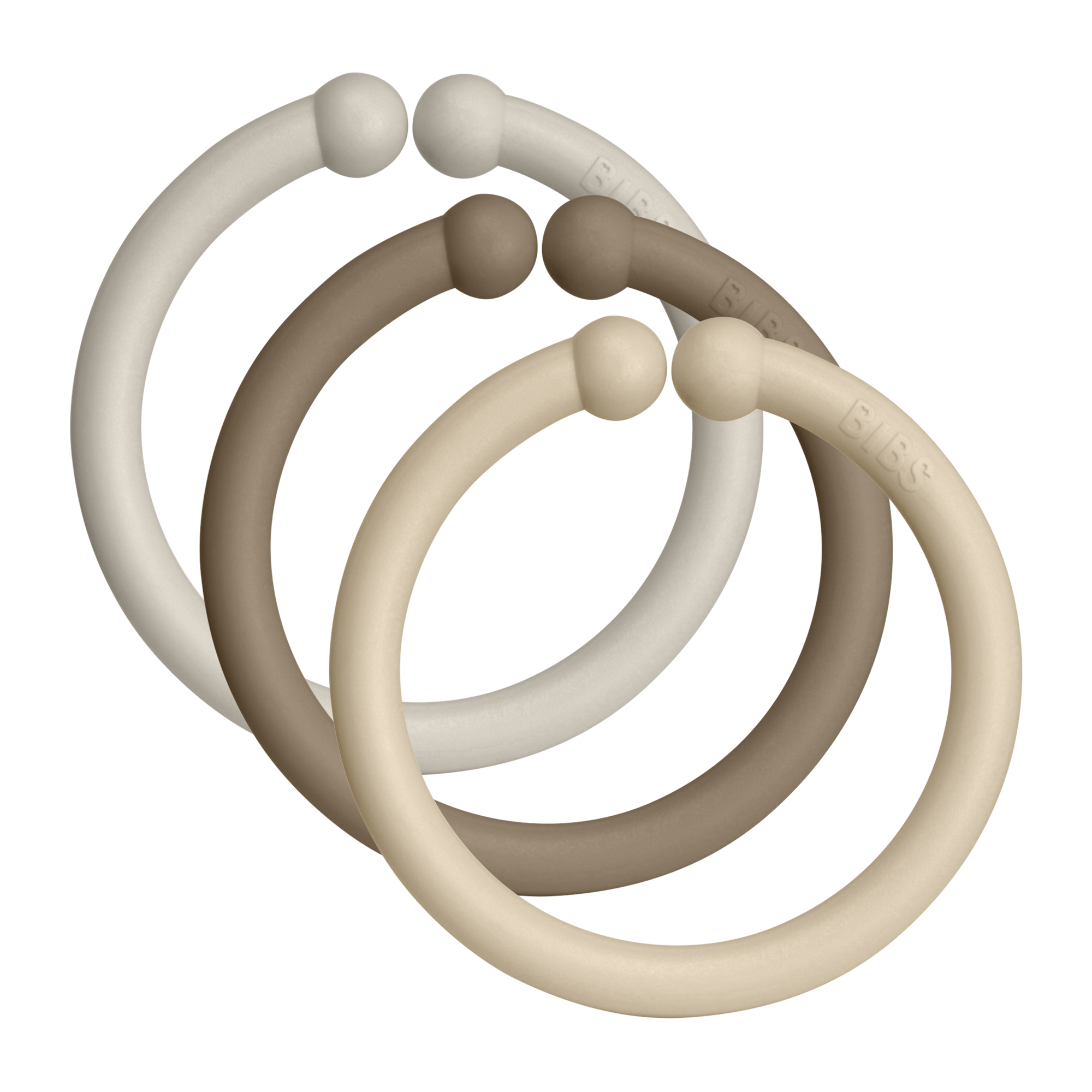 BIBS Kinderwagenkette Loops 12-teilig