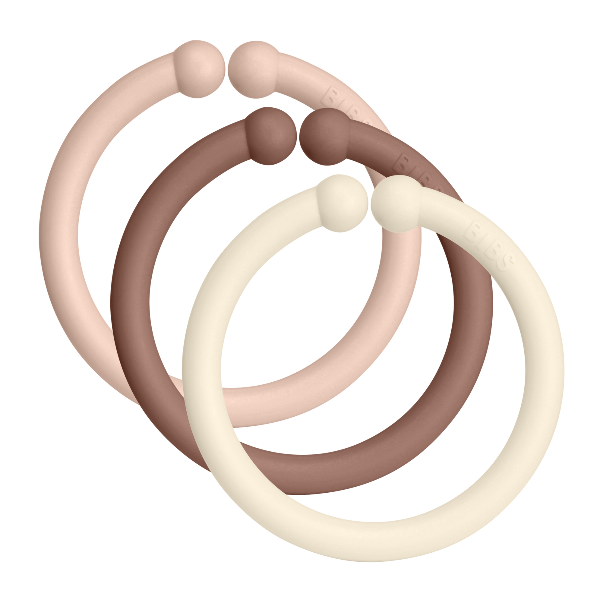 BIBS Kinderwagenkette Loops 12-teilig