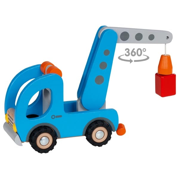 Goki Kranwagen mit Anhänger