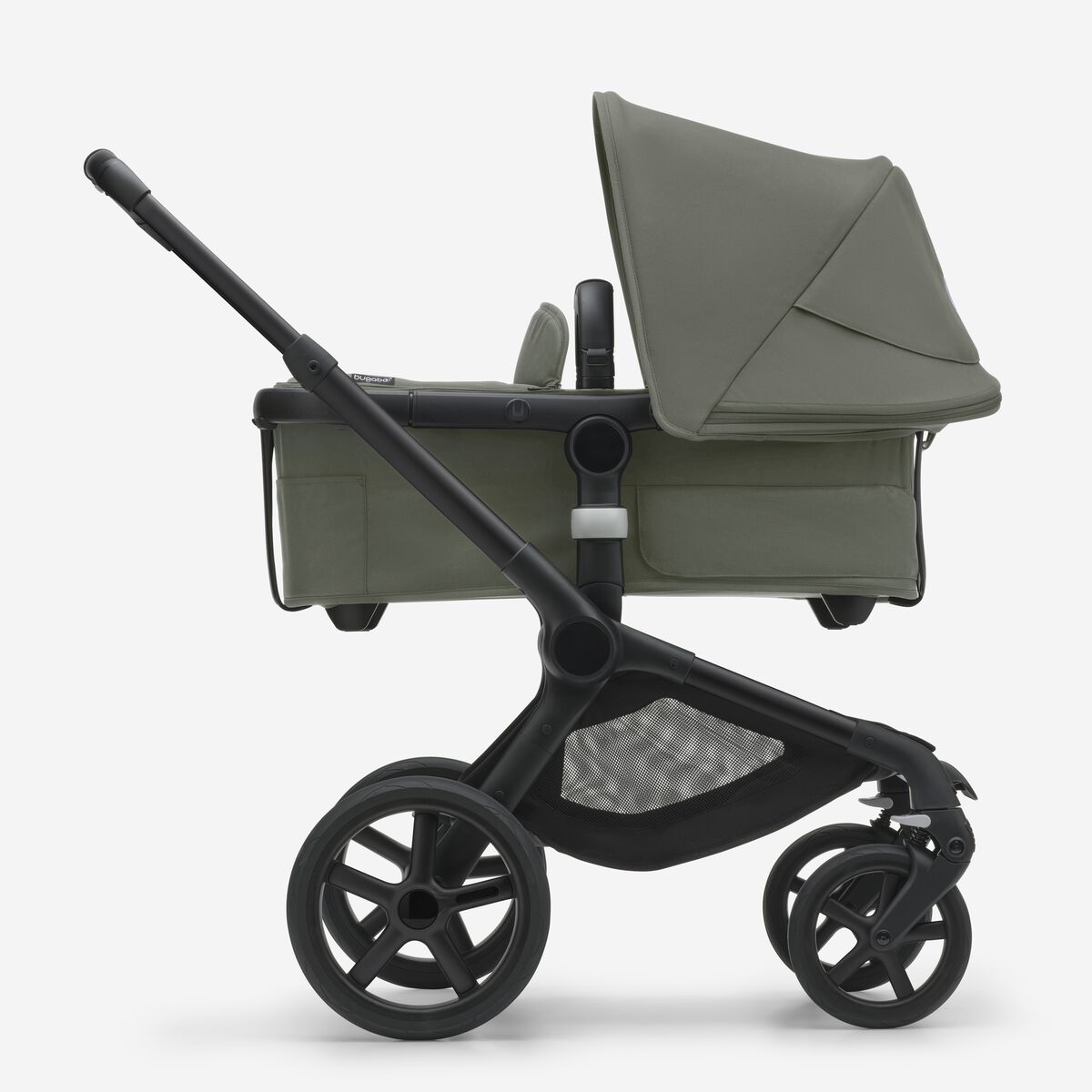 Bugaboo Fox 5 komplett Schwarz/ waldgrün - waldgrün