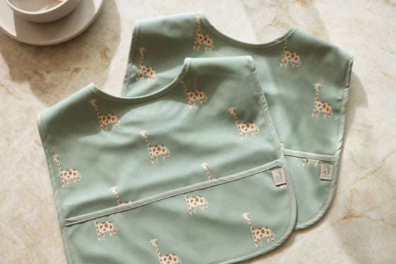 Jollein Lätzchen wasserdicht  2er Pack Jungle Jambo