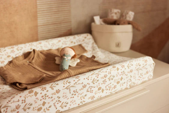 Jollein Wickelauflagenbezug Jersey 50x70cm - Bloomy