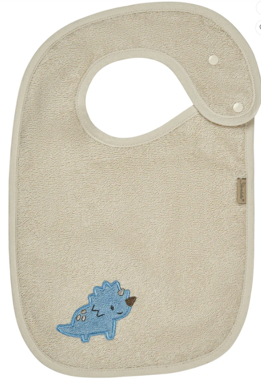 Sterntaler Lätzchen mit Einlage Frottee Dino Rexi - beige