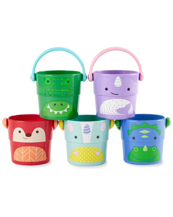 Skip Hop Zoo Stack & Pour - Wassereimer Set