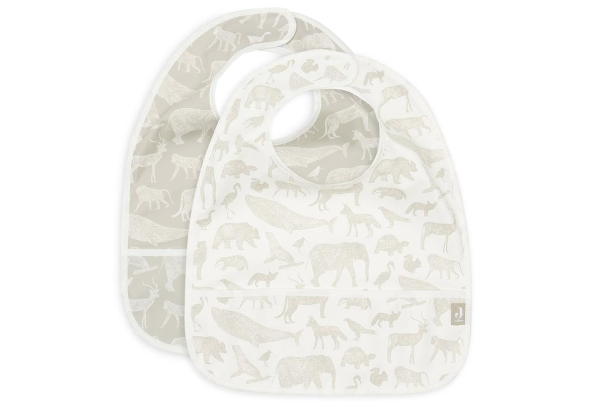 Jollein Lätzchen wasserdicht 2er Pack