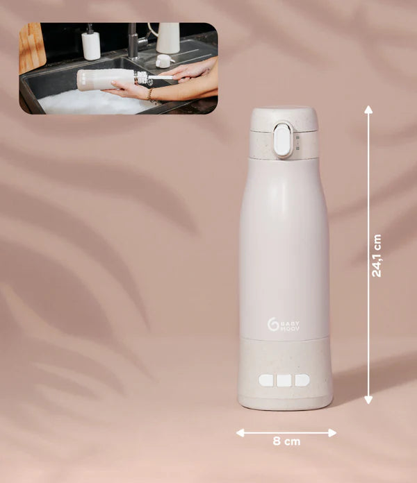 Babymoov Flaschenwärmer Moov & Feed mineral beige