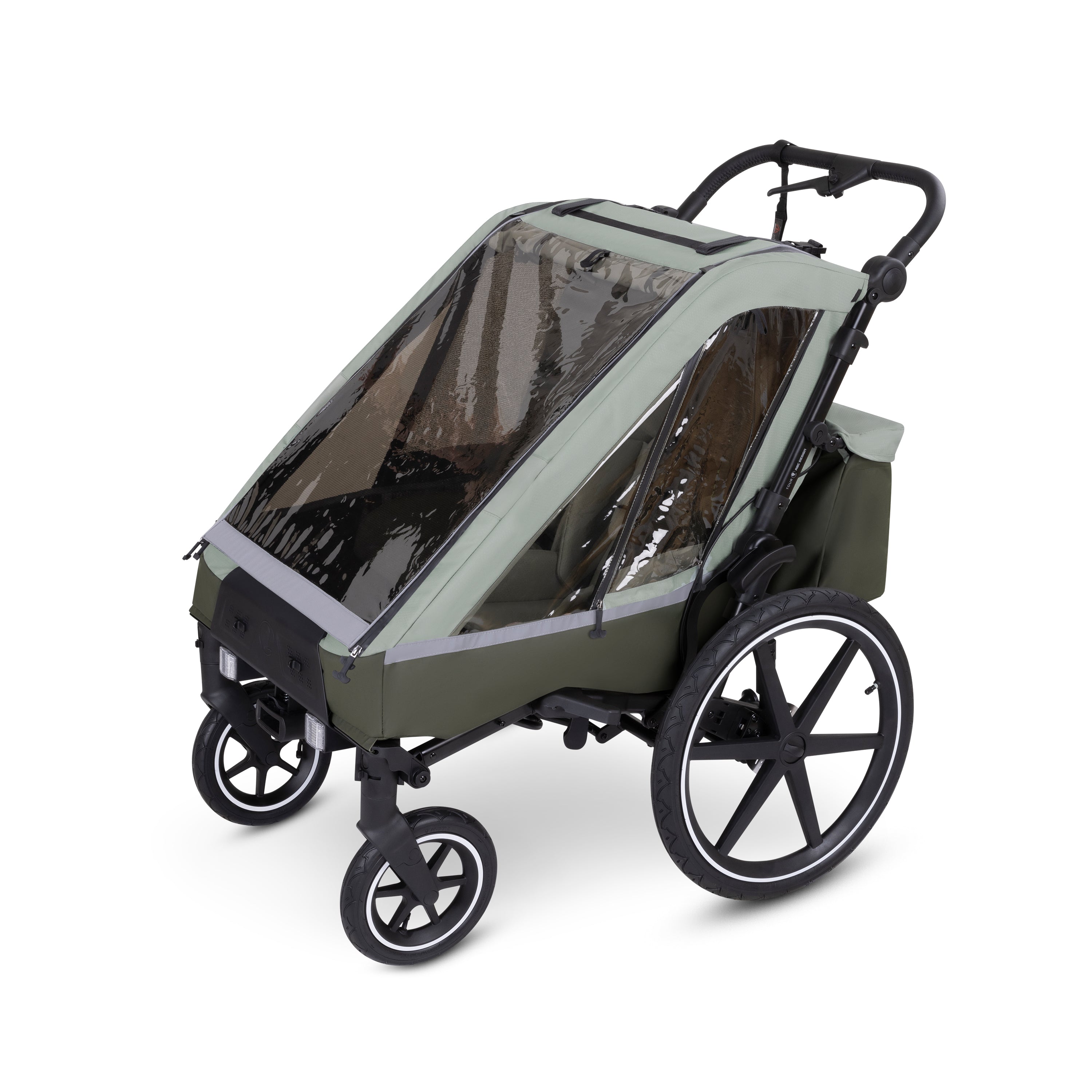 ABC Design Fahrradanhänger Tour 2025 olive *SALE*