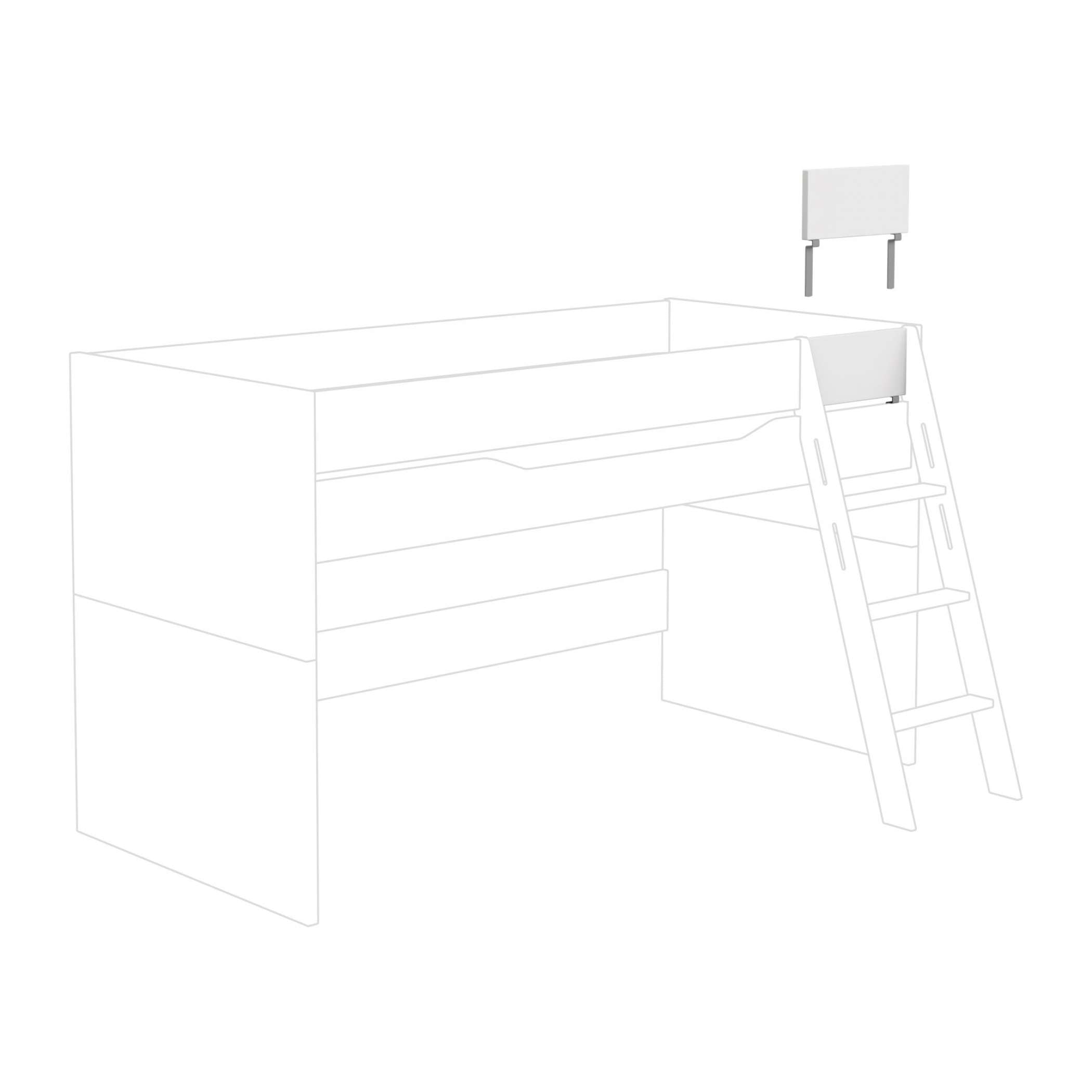 PAIDI YLVIE Sicherheits-Ergänzungen für Spiel-, Hoch- und Etagenbetten