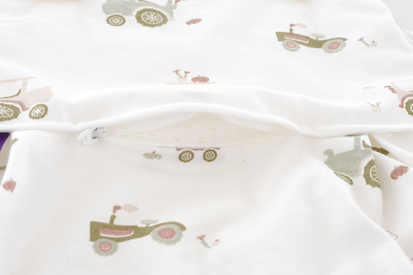 Träumeland Aussenschlafsack LIEBMICH Little Farm Grün