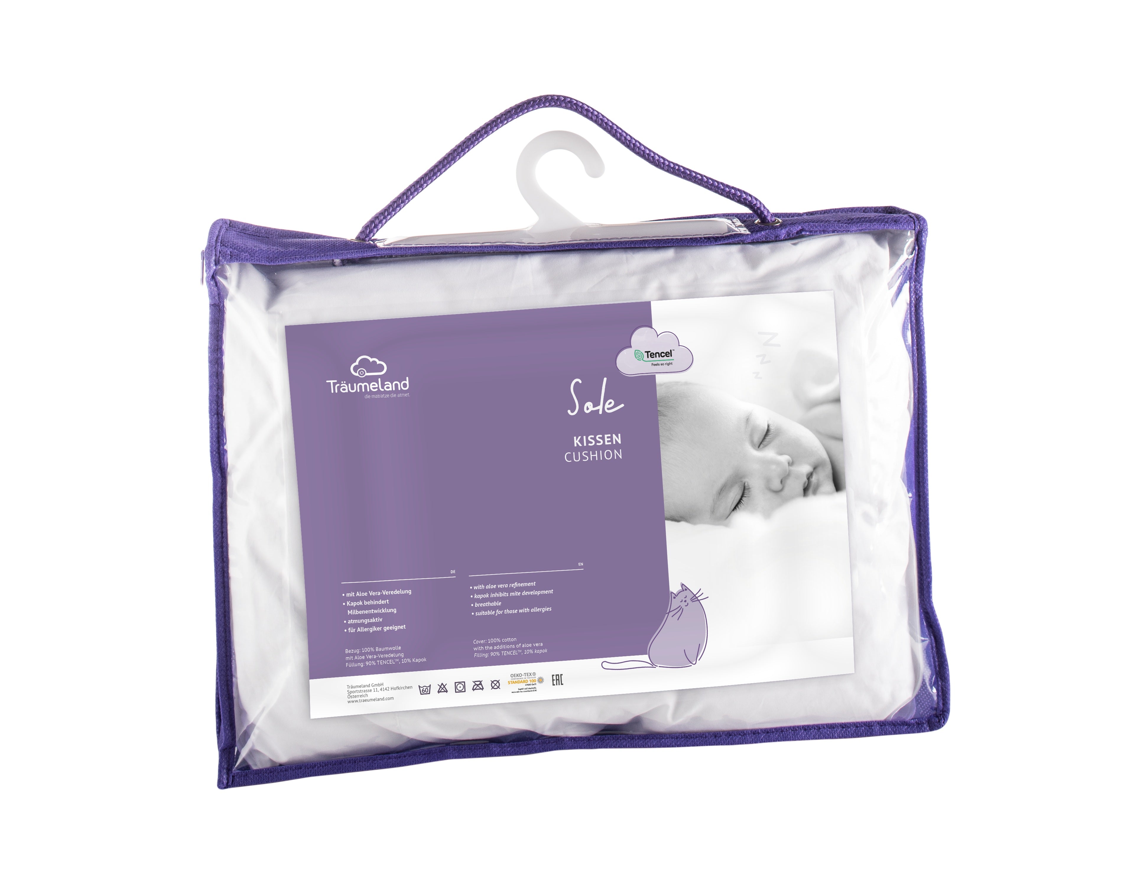 Träumeland Babykissen Sole 40 x 60 cm