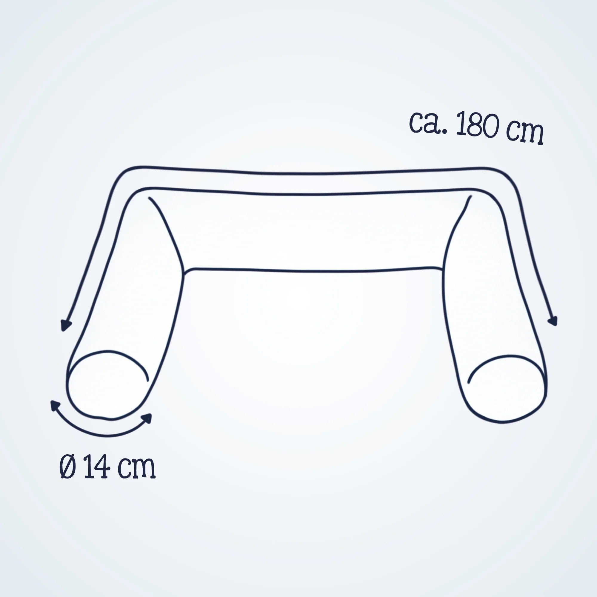 Julius Zöllner Bettschlange Musselin Dune