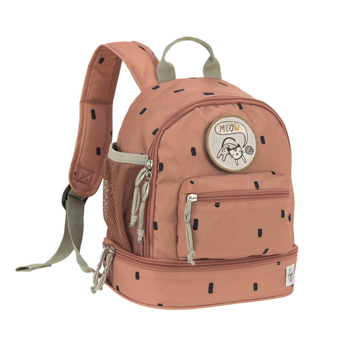 Lässig Kindergartenrucksack - Mini Backpack, Happy Prints Karamell