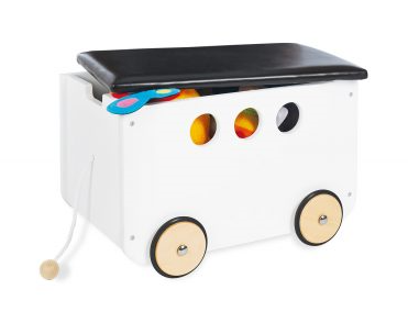 Pinolino Spielzeugkiste mit Rollen 'Jim'