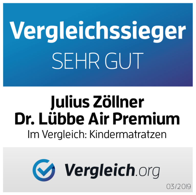JULIUS ZÖLLNER Babymatratze Dr.Lübbe Air Premium 60x120 cm