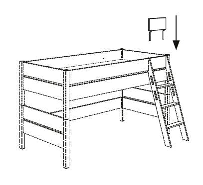 PAIDI TIAGO Sicherheits-Ergänzungen für Spiel-, Hoch- und Etagenbetten