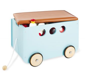 Pinolino Spielzeugkiste mit Rollen 'Jim'