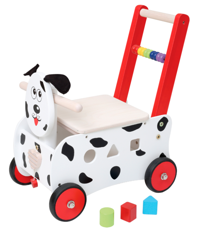 Spielba Baby Walker mit Sitzfläche + Sortierspiel