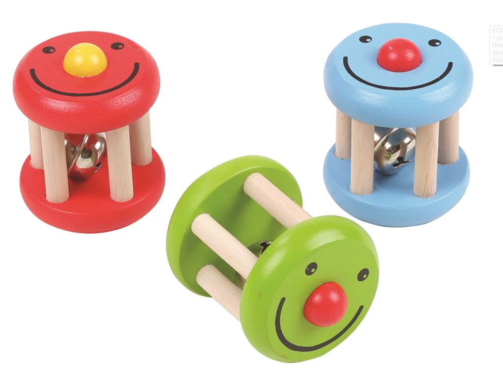 Spielba Greifling mit Glöckli 3 Farben