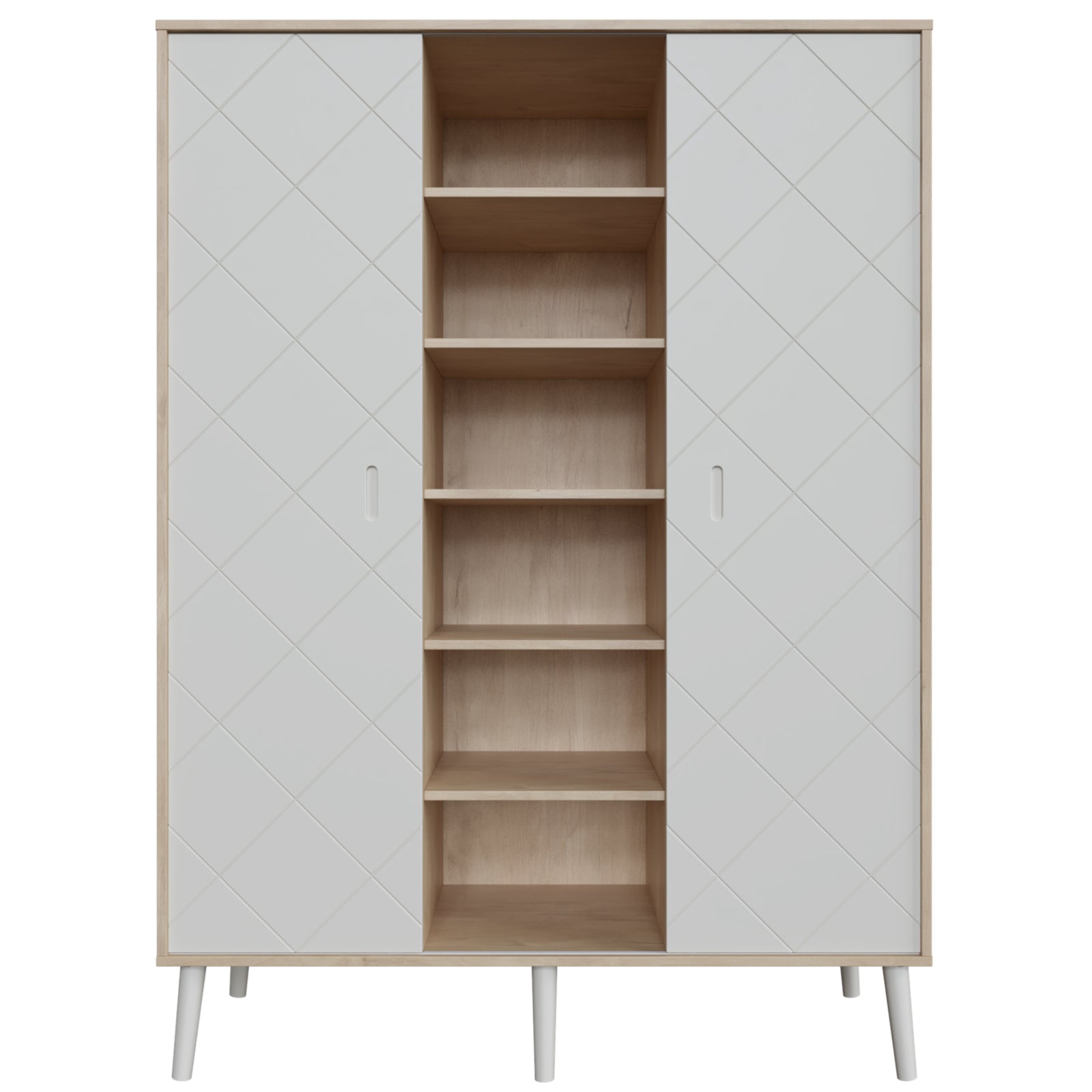 BISAL Peak Schrank XL nature-weiss