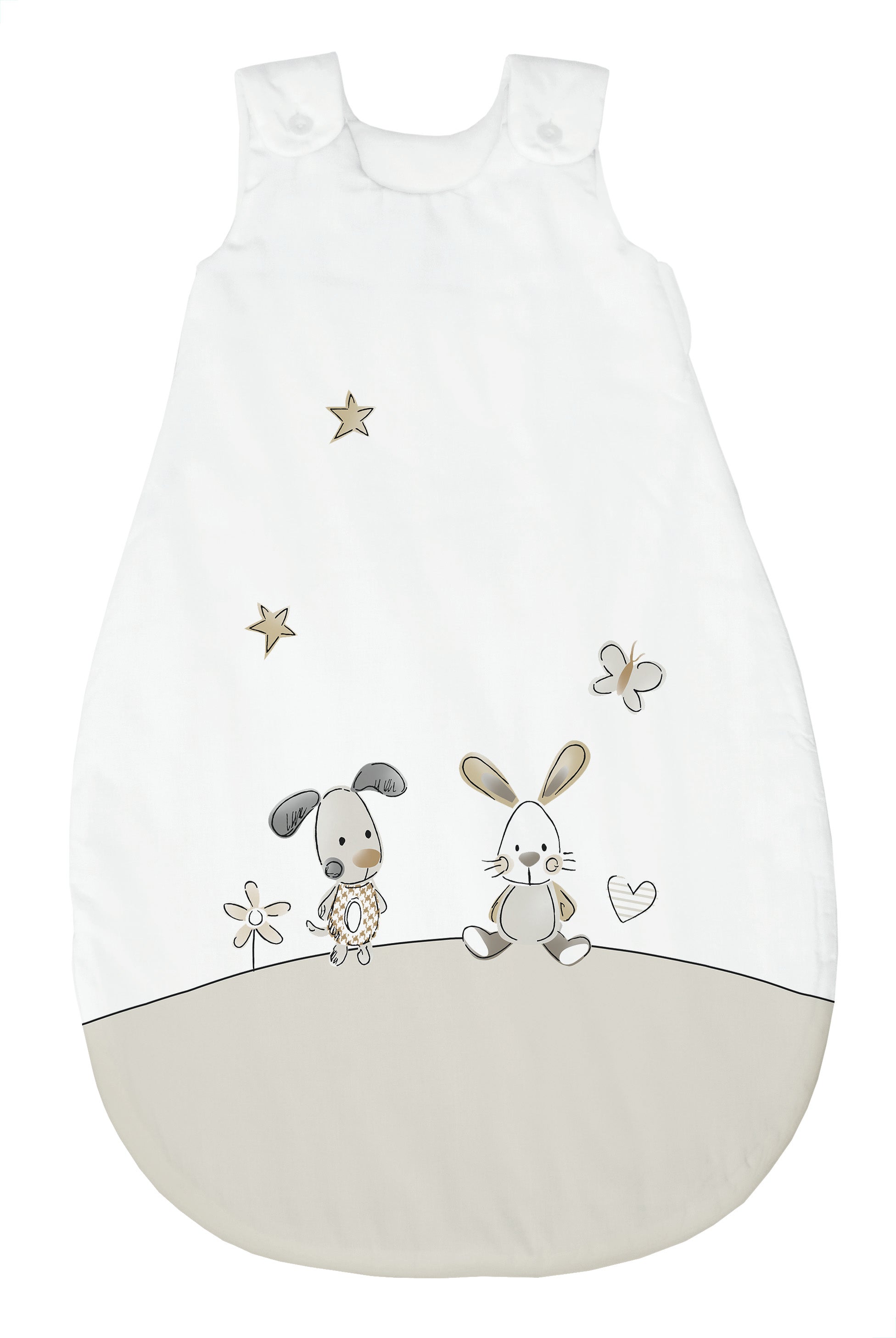 Baby Schlafsack Little Farm Natur 70 cm *SALE*