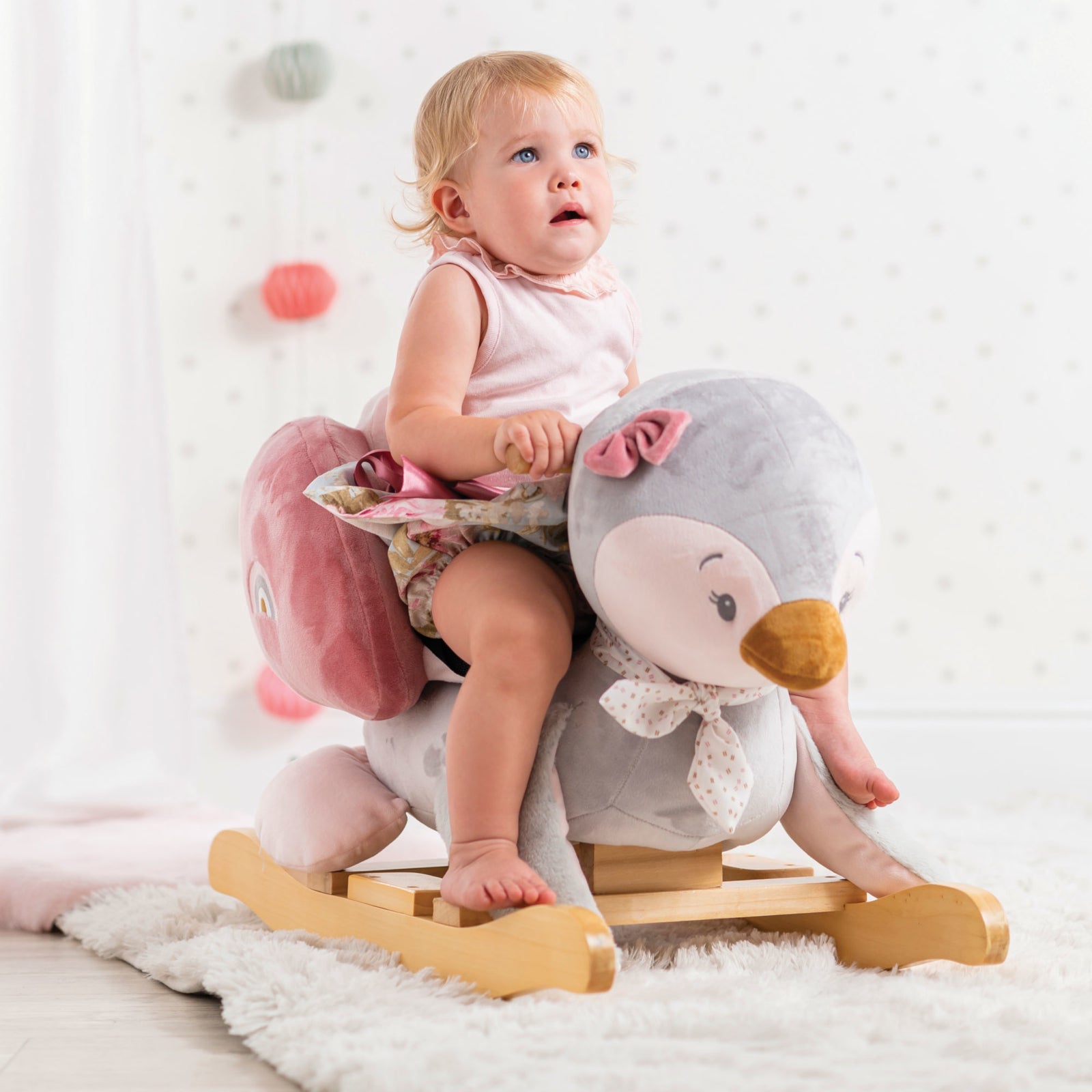 Nattou Schaukeltier Sasha der Pinguin