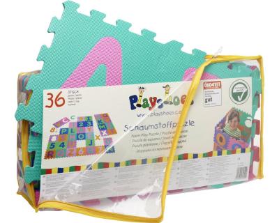 Playshoes EVA-Puzzlematten 36-teilig bunt