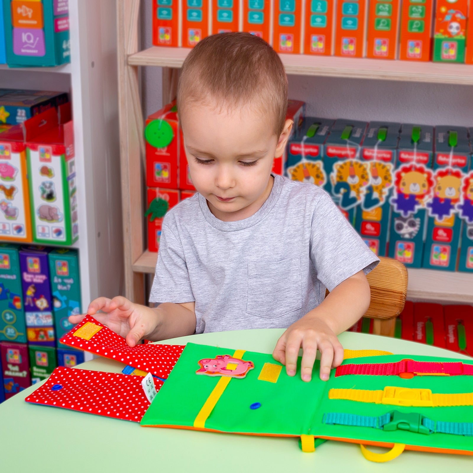 ROTER KÄFER Lernspiel Busy Book Ente