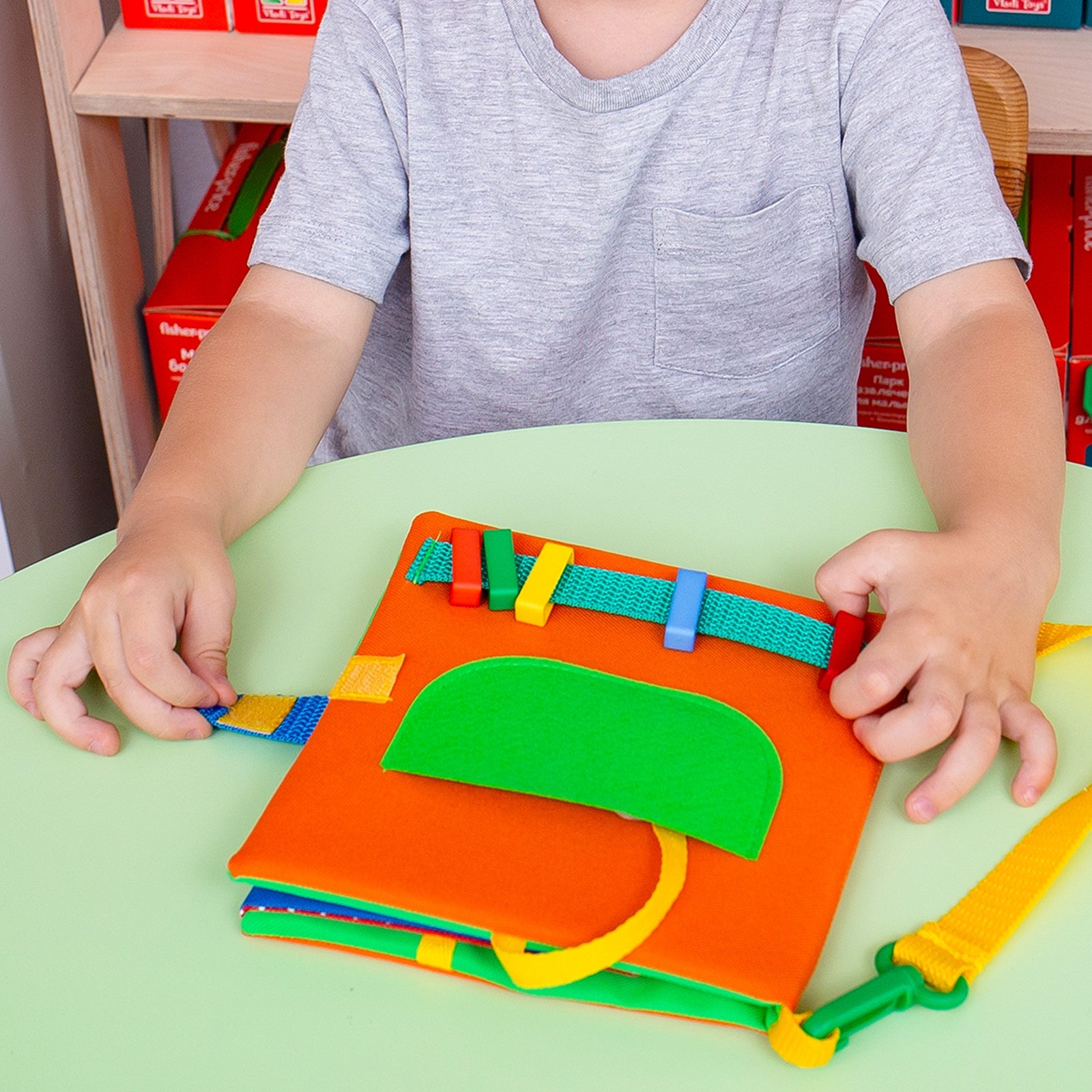 ROTER KÄFER Lernspiel Busy Book Ente