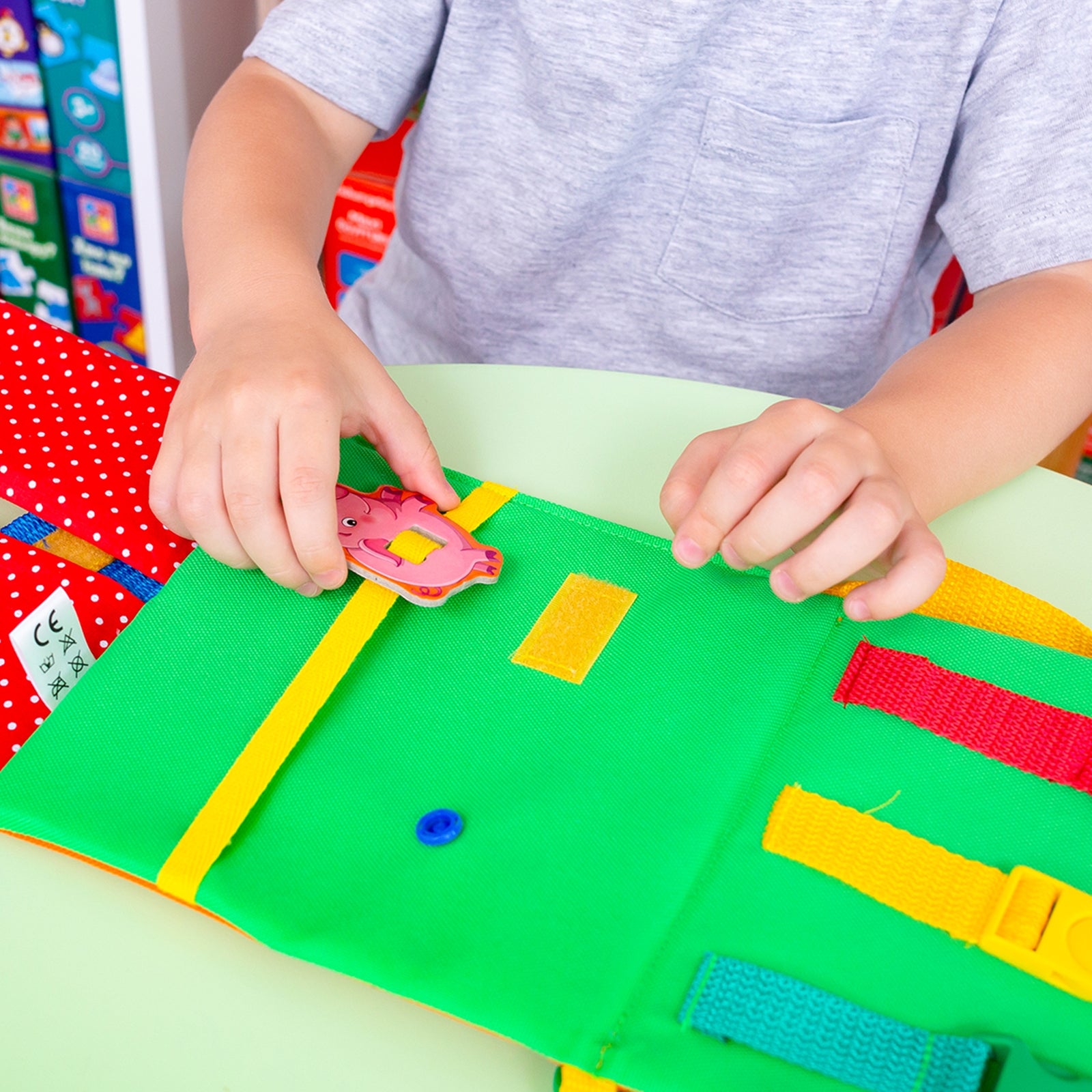 ROTER KÄFER Lernspiel Busy Book Ente