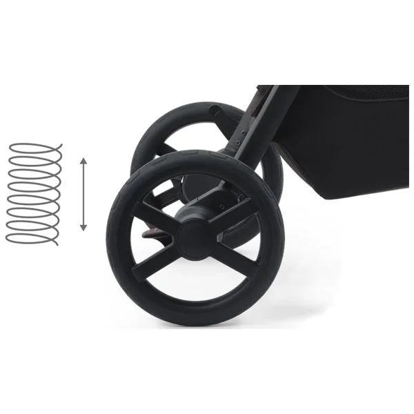 40 % auf Recaro Celona Kinderwagen pushchair Black mit Sitzpaket Prime - Silent Grey
