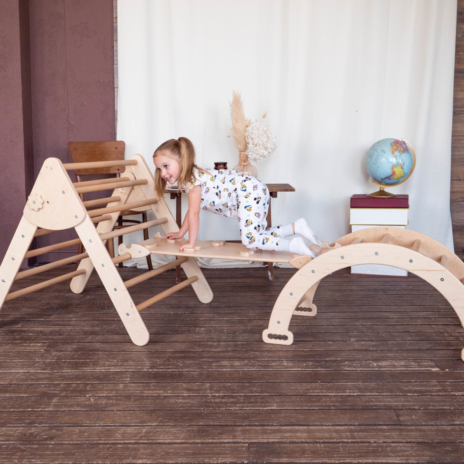 WOODANDHEARTS Kletterset gross nature