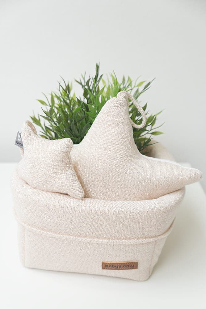 Baby's Only Dekoanhänger Stern Sparkle gold-ivory melee