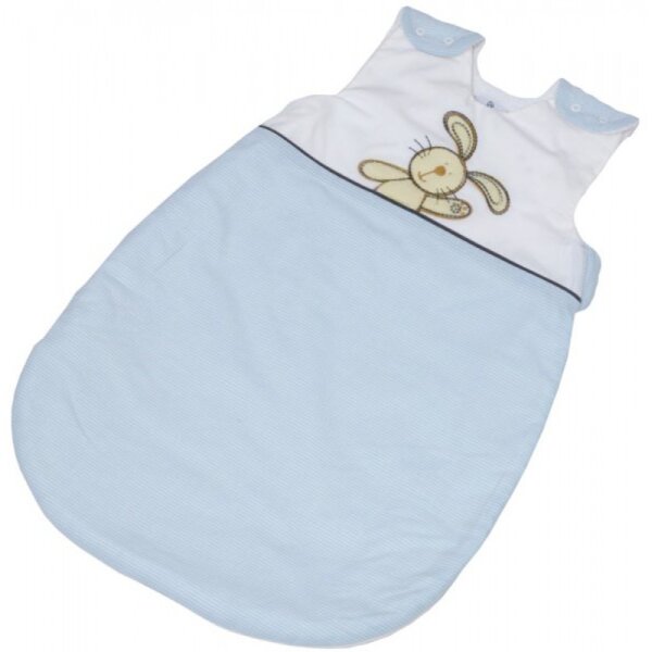 BeBe's Collection Schlafsack Winter 90cm Hasi blau