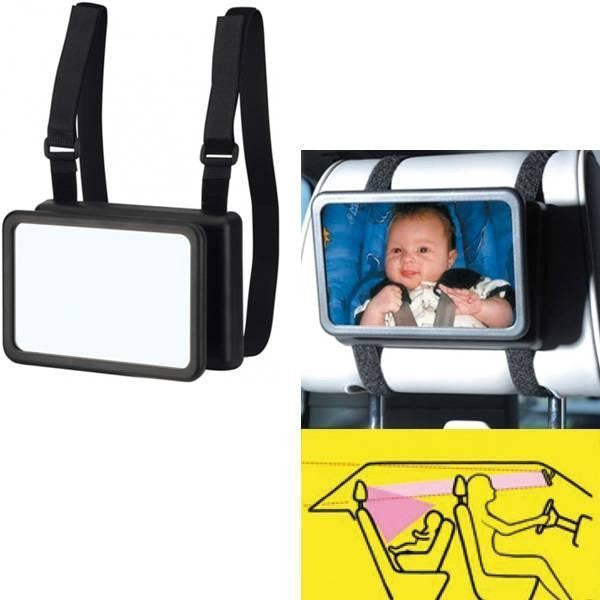 Baby-spiegel Mit 2 Haken, 1 Stück Warnaufkleber, Baby-rückspiegel Zur  Beobachtung Des Rücksitzes, Baby-auto-beobachtungsspiegel,  Sicherheits-autospiegel, Sparen Sie Mehr Mit Ausverkaufsangeboten