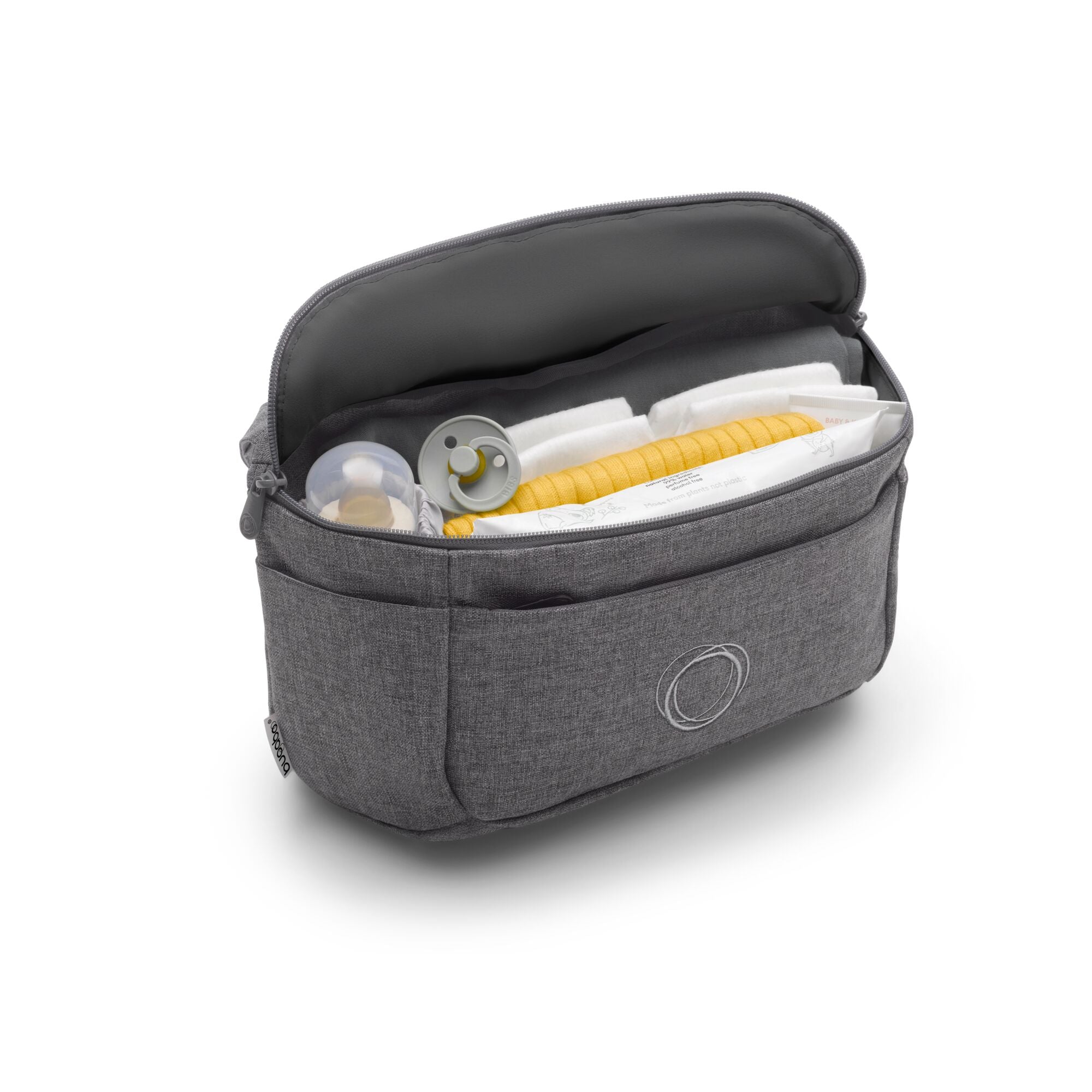 Bugaboo Organizer für Kinderwagen grau meliert
