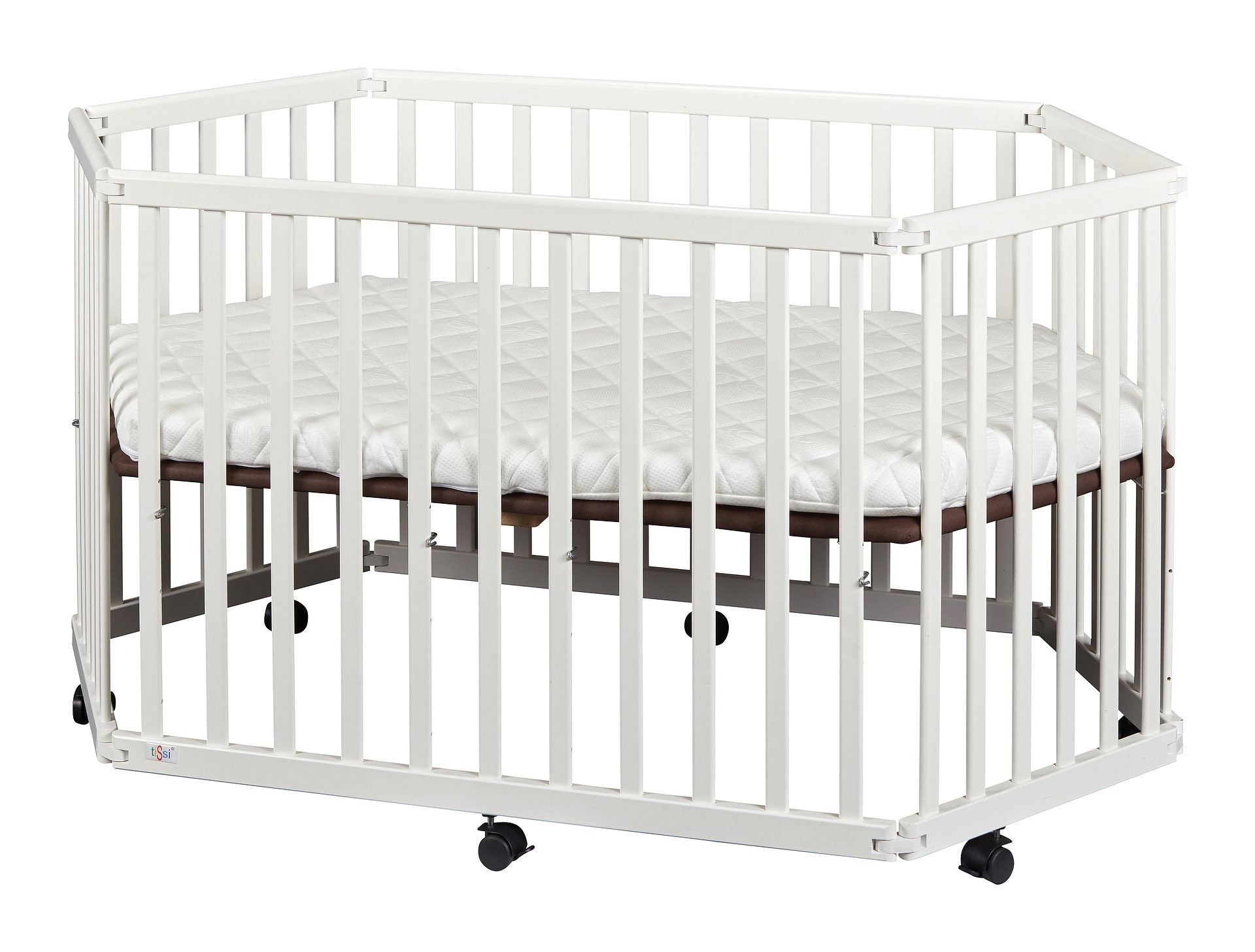 tiSi Premium Matratze Laufgitter 6 Eck