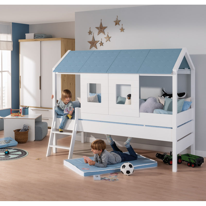 Paidi Tiny House Dachschindeln Hellblau