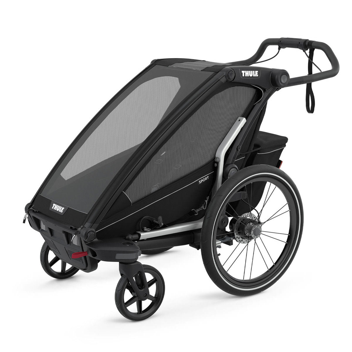 Thule Chariot Fahrradanhänger Sport 1 Black on Black