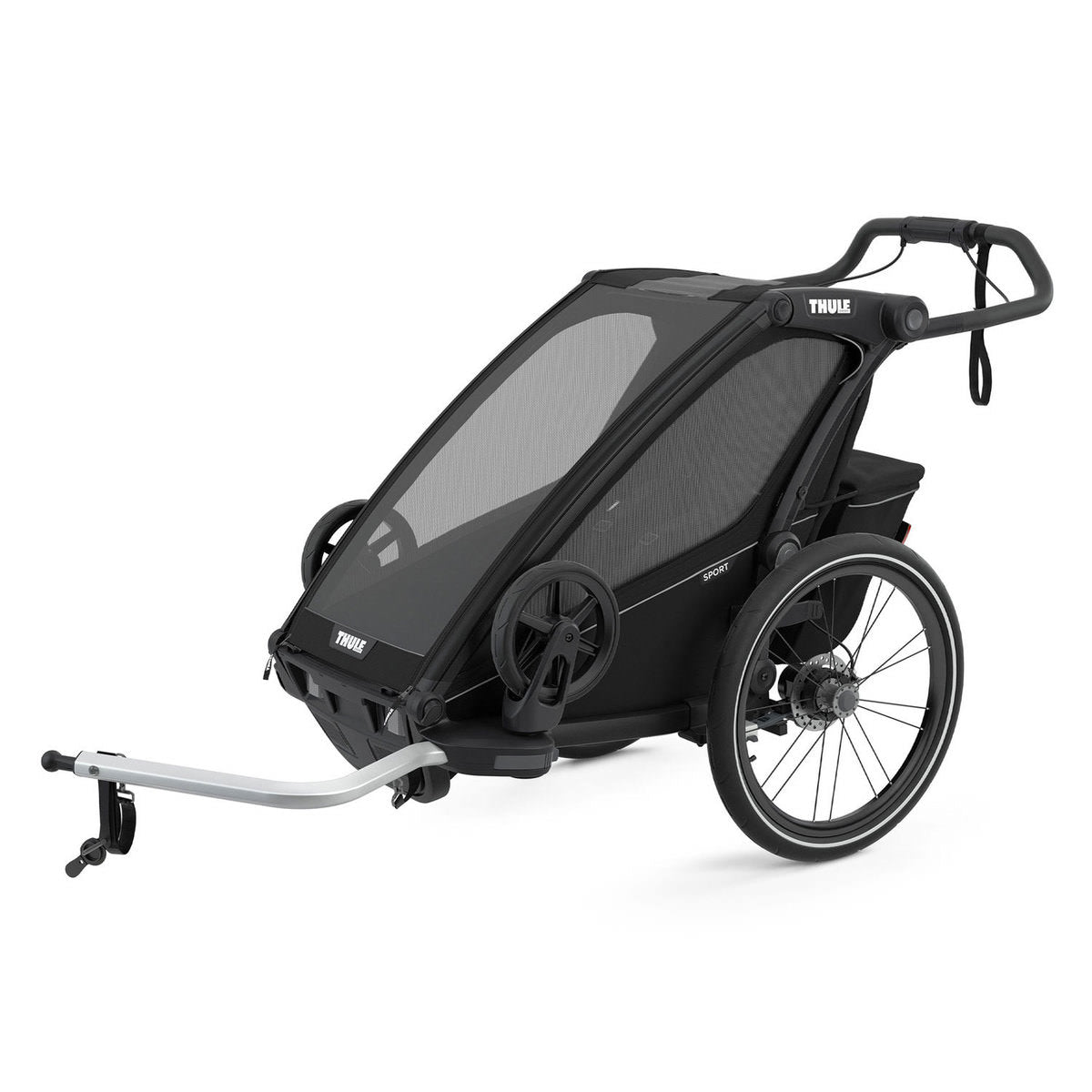 Thule Chariot Fahrradanhänger Sport 1 Black on Black