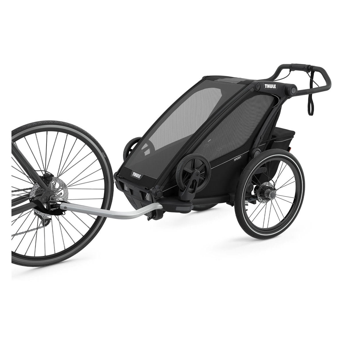 Thule Chariot Fahrradanhänger Sport 1 Black on Black
