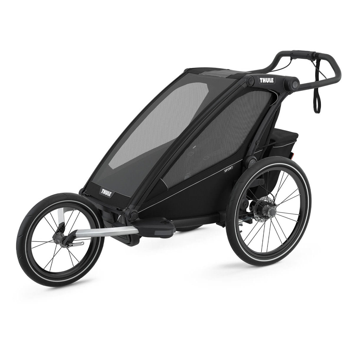 Thule Chariot Fahrradanhänger Sport 1 Black on Black