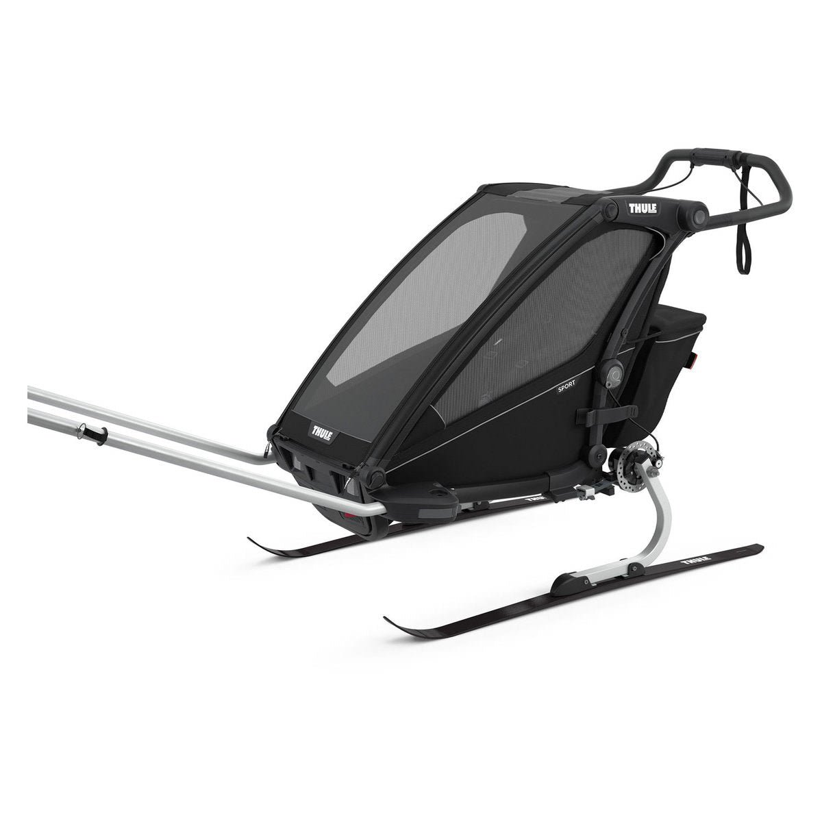 Thule Chariot Fahrradanhänger Sport 1 Black on Black