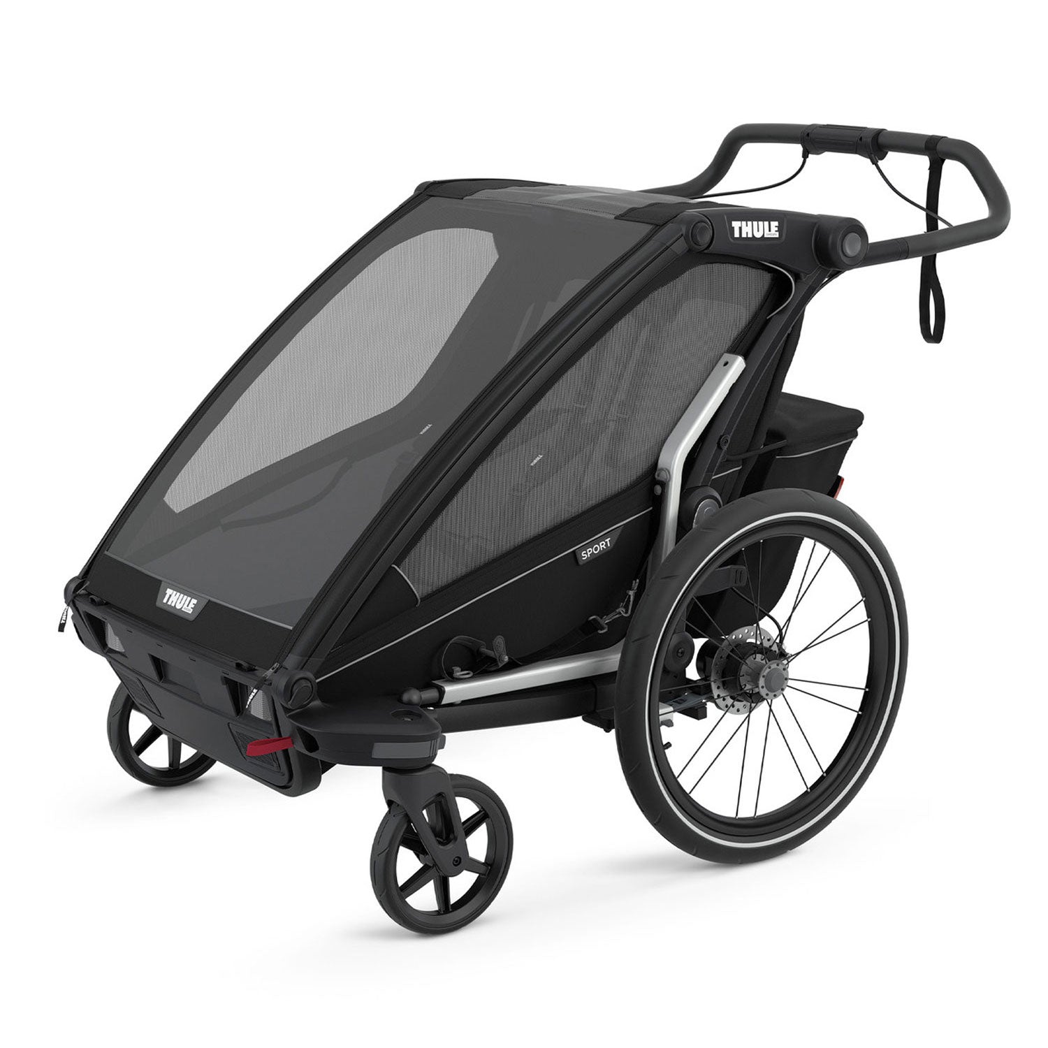 Thule Chariot Fahrradanhänger Sport 2 Black on Black