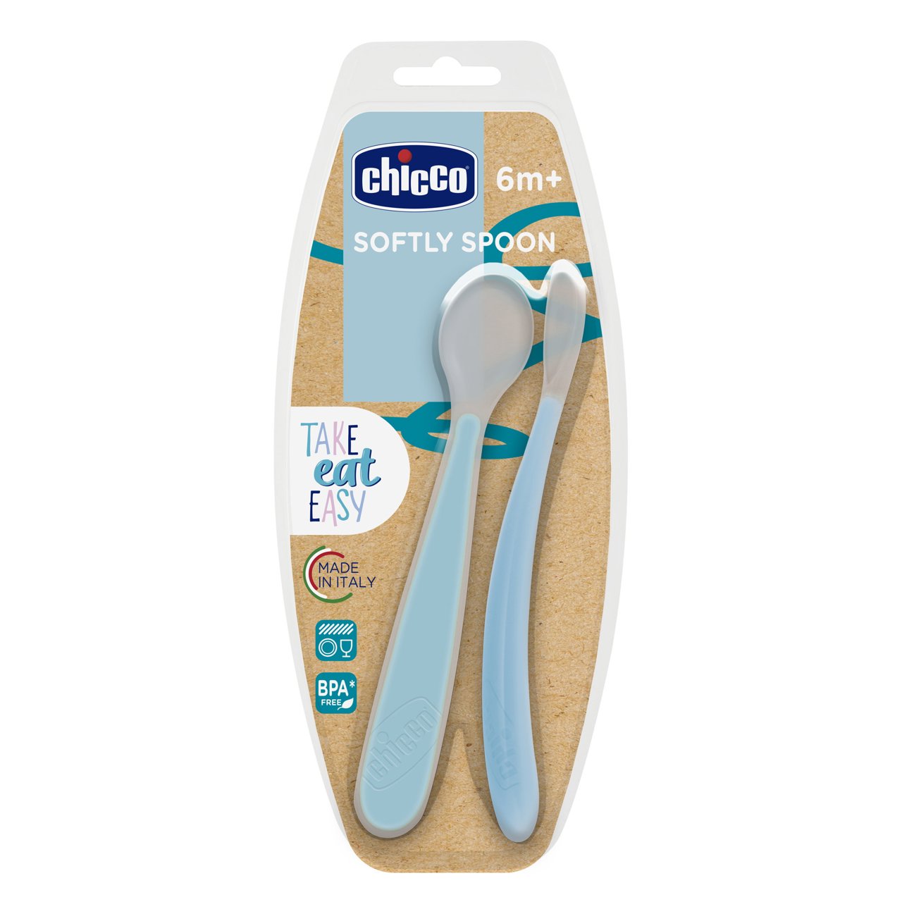 Chicco Silikonlöffel 2er Pack