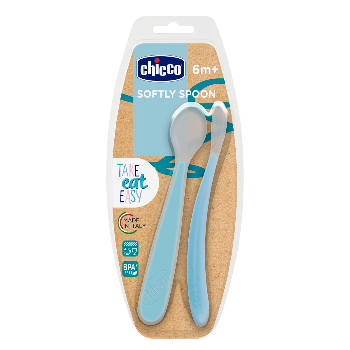 Chicco Silikonlöffel 2er Pack